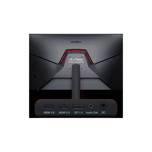 KOORUI GN07 Gaming Monitor 27 Inch QHD IPS Display 170Hz Refresh Rate 1ms Response Time G-Sync & AMD FreeSync Premium Technology Crosshair Function Timer Function Game Mode - Gamez Geek