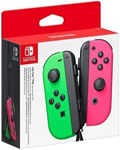 Nintendo Joy Cons Wireless Controller for Nintendo Green Pink - Gamez Geek