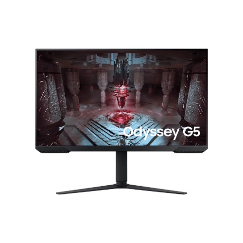 Samsung 32 Inch Odyssey G5 G51C Gaming Monitor 165Hz Refresh Rate 1ms Response Time Flat | LS32CG510EMXUE | Gamez Geek UAE