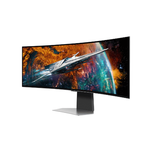 Samsung LS49CG954SMXUE 49 Inch Odyssey OLED G9 G95SC Curved Gaming Monitor 240Hz Resolution 5120 x 1440 0.03ms Response Time - Gamez Geek