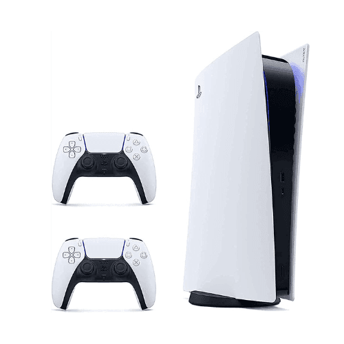 Sony PlayStation PS5 Console Digital Edition With Extra Controller International Version - Gamez Geek