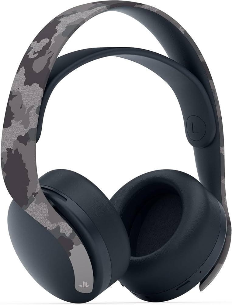 Sony PS5 Pulse 3D Wireless Headset Grey Camo - Gamez Geek