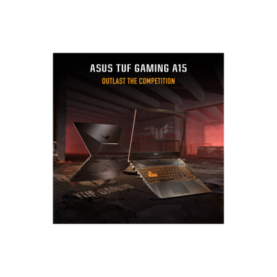 ASUS TUF Gaming A15 FA506NCG Laptop 15.6 Inch FHD IPS 144Hz Display AMD Ryzen 7 7445HS 16GB RAM 512GB SSD GeForce RTX 3050 4GB GPU English Arabic Keyboard Windows 11 Graphics Black 1 Year warranty | FA506NCG-B165W