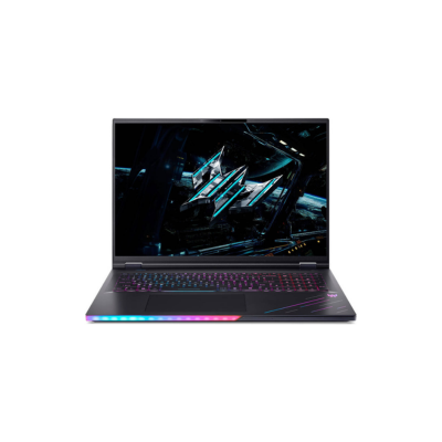 Acer Predator Helios 18 AI Gaming Laptop 18 Inch WQUXGA IPS 120Hz Display Intel Core Ultra 9 275HX 192GB RAM 3TB SSD GeForce RTX 5090 24GB GPU English Arabic Keyboard Windows 11 Pro Black 1 Year Warranty | NH.QVWEM.001
