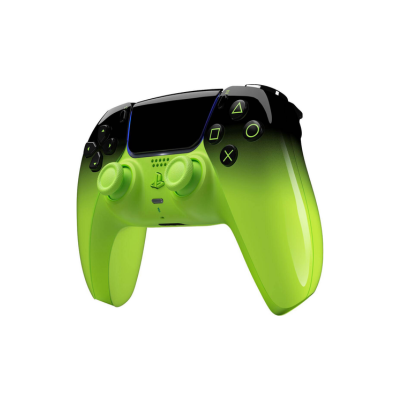 Sony PlayStation 5 Dual Sense Wireless Controller Haptic Feedback & Adaptive Triggers Bluetooth Built-in Mic Headset Jack & Speaker Built-in Battery & USB Type-C Remix Green