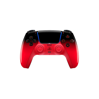 Sony PlayStation 5 Dual Sense Wireless Controller Haptic Feedback & Adaptive Triggers Bluetooth Built-in Mic Headset Jack & Speaker Built-in Battery & USB Techno Red