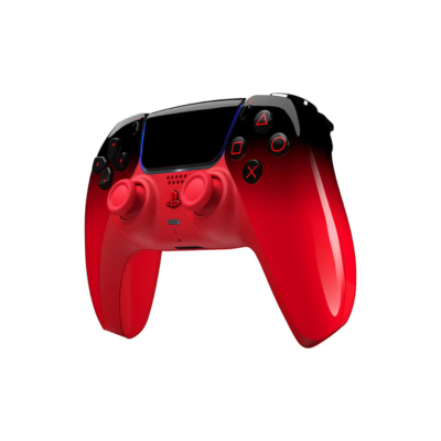Sony PlayStation 5 Dual Sense Wireless Controller Haptic Feedback & Adaptive Triggers Bluetooth Built-in Mic Headset Jack & Speaker Built-in Battery & USB Techno Red