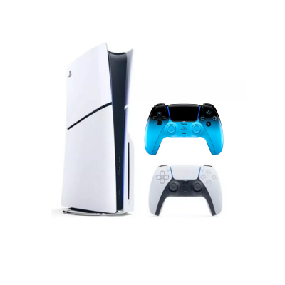 Sony Playstation 5 Disc Console UAE Version With Extra Rhtym Blue Limited Edition Controller 1 Year Warranty