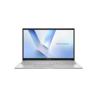 Asus Vivobook 15 2026 Laptop 1st Series Intel Core 7-150U 15.6 inch FHD 512GB SSD 16GB RAM Shared Intel Graphics Windows 11 Home English & Arabic Keyboard  Cool Silver Middle East Version X1504VA-BQ5768W.