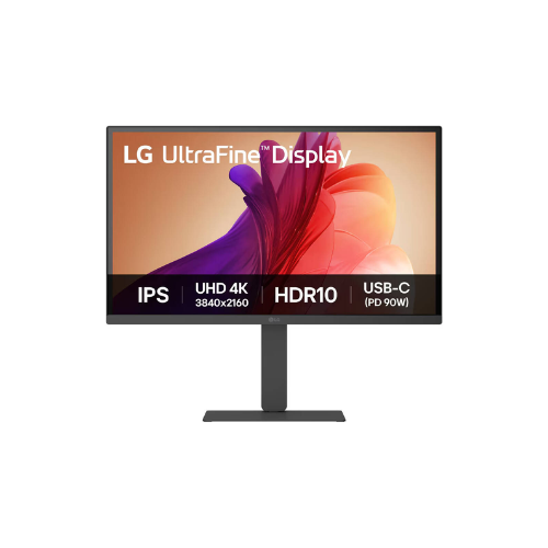LG 27U730A-B UltraFine Monitor 27 Inch IPS Display 4K UHD Resolution 60Hz Refresh Rate 5ms (GtG) Response Time Super Resolution+ Dynamic Action Sync USB Type-C Black | 27U730A-B.AMA