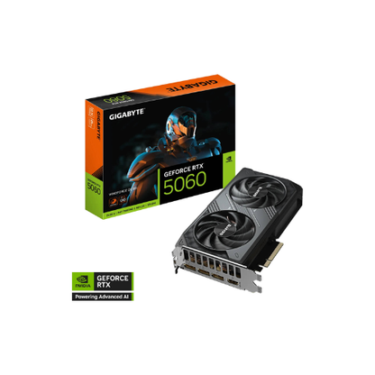 GIGABYTE GeForce RTX 5060 WINDFORCE OC 8G Graphics Card 8GB GDDR7