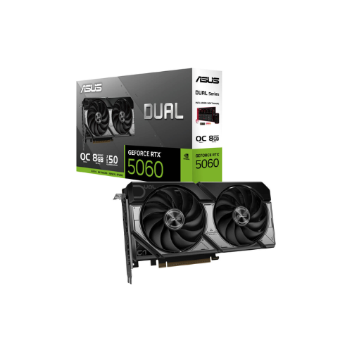 ASUS Dual GeForce RTX 5060 OC Edition Graphics Card 8GB GDDR7