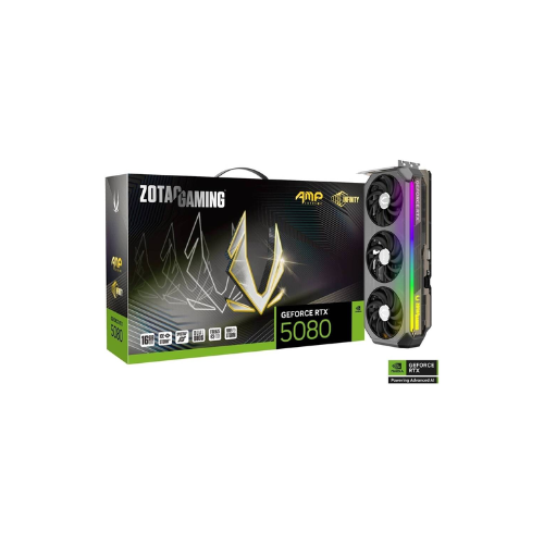 ZOTAC GAMING GeForce RTX 5080 AMP Extreme INFINITY Graphics Card 16GB GDDR7