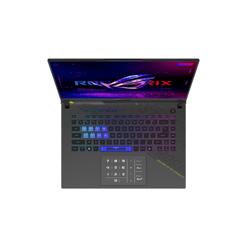 ASUS ROG Strix G16 G614PR Gaming Laptop, 16" FHD 165Hz Display, AMD Ryzen 9 8940HX, 32GB RAM, 1TB SSD, GeForce RTX 5070 Ti 12GB GPU, English Arabic Keyboard, Win 11, Eclipse Gray | G614PR-RV009W