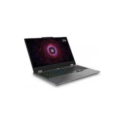 Lenovo LOQ 15ARP9 Gaming Laptop 15.6 Inch FHD IPS 144Hz Display AMD Ryzen 5 7235HS 12GB RAM 512GB SSD GeForce RTX 4050 6GB GPU English Keyboard Windows 11 Luna Grey