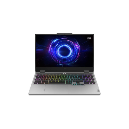 Lenovo LOQ 15IRX10 Gaming Laptop 15.6 Inch FHD IPS 144Hz Display Intel Core i7-13650HX 16GB RAM 512GB SSD GeForce RTX 5060 8GB GPU White English Keyboard Windows 11 Luna Grey