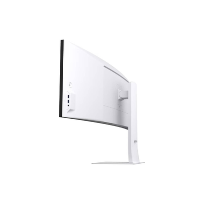 LG 49U950A-W Ultrawide Curved Monitor 49 Inch Nano IPS Display Dual QHD Resolution 144Hz Refresh Rate 1ms MBR Refresh Rate Black Stabilizer HDR 400 Game Mode Crosshair White | 49U950A-W.AM