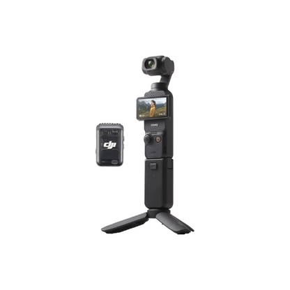 DJI - Osmo Pocket 3 Creator Combo 3-Axis Stabilized 4K Handheld Camera with Rotatable Touchscreen with 1 Year Warranty - Gamez Geek