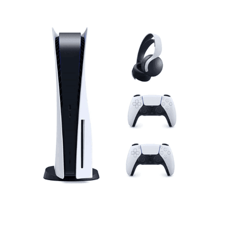 Sony PlayStation PS5 Bundle Disc Edition Console International Version With  Extra Dualsense Controller Pulse 3D Wireless Headset